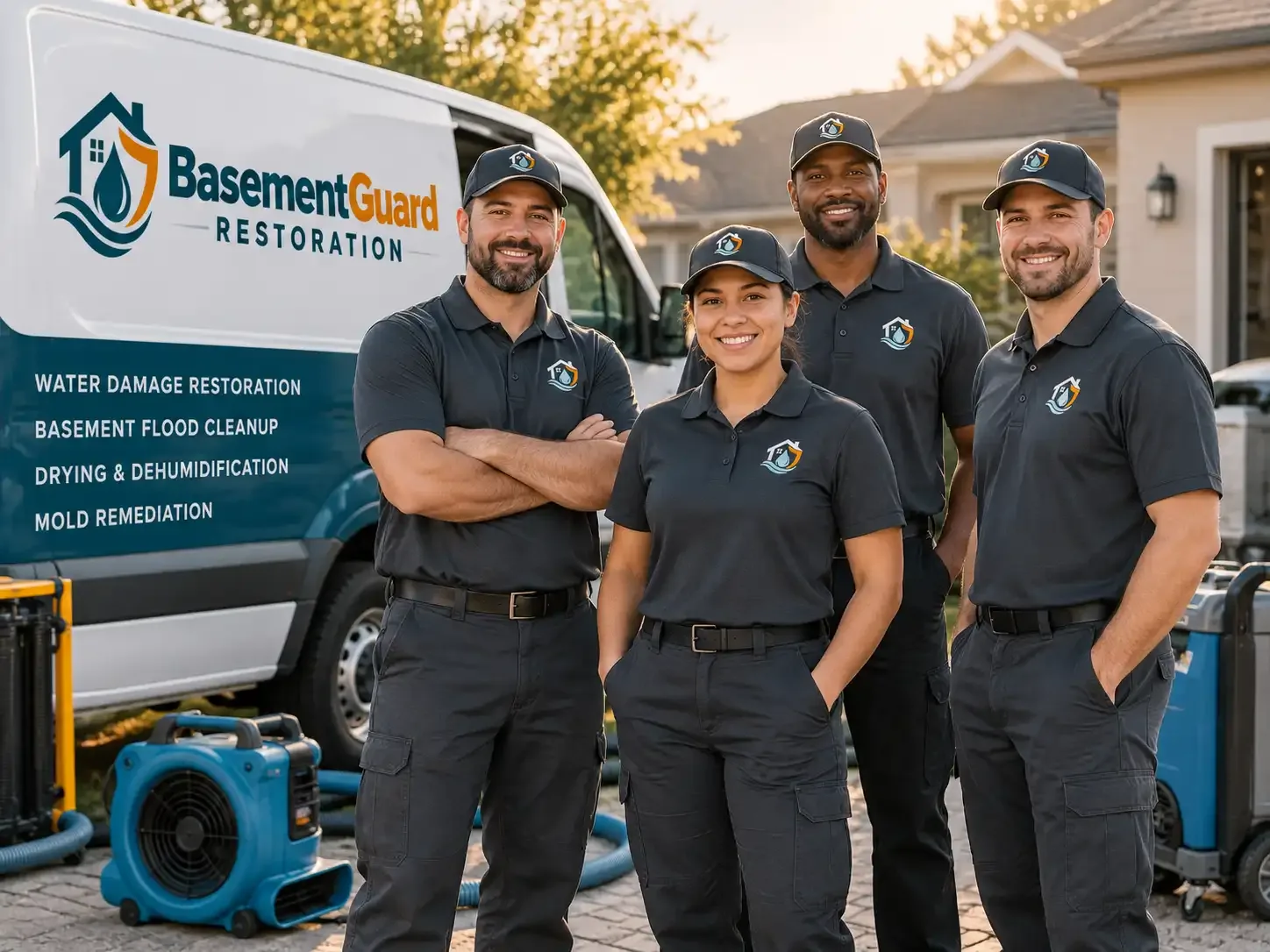 Basement Water Damage Restoration company in Brooks, GA